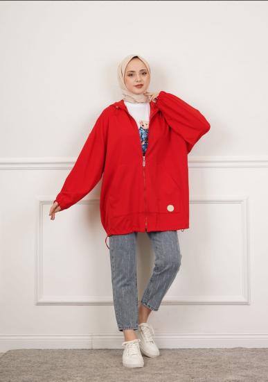 İKOLL ETİKET DETAYLI HIRKA