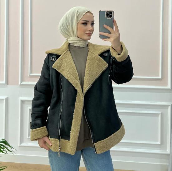 İKOLL SÜET BİKER MONT