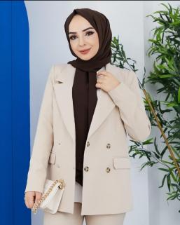 Kruvaze Blazer Ceket