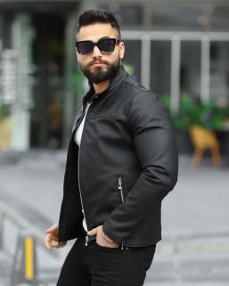 YENİ SEZON ERKEK DERİ CEKET