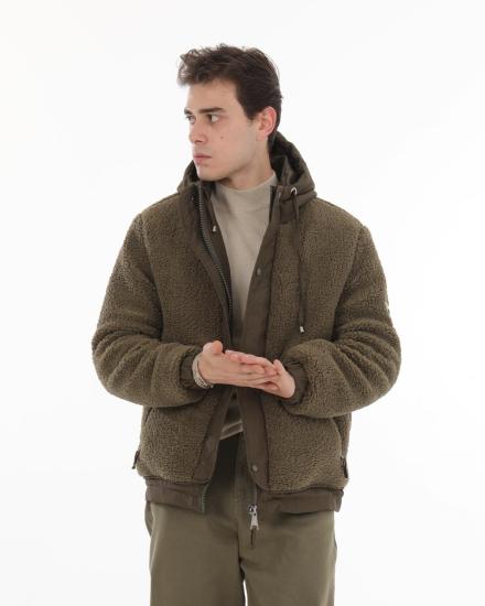 Oversize Kesim Peluş Mont