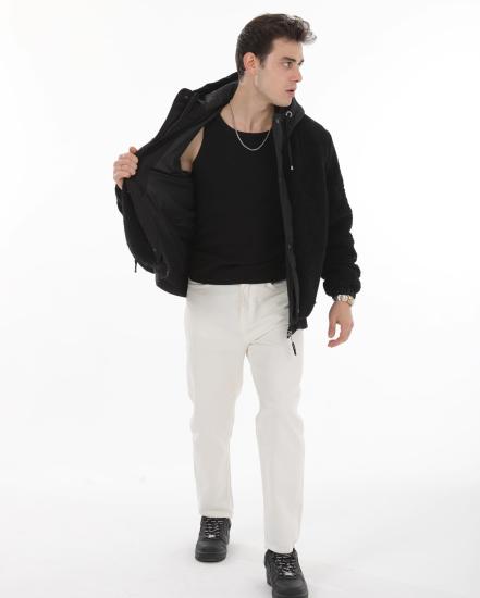 Oversize Kesim Peluş Mont